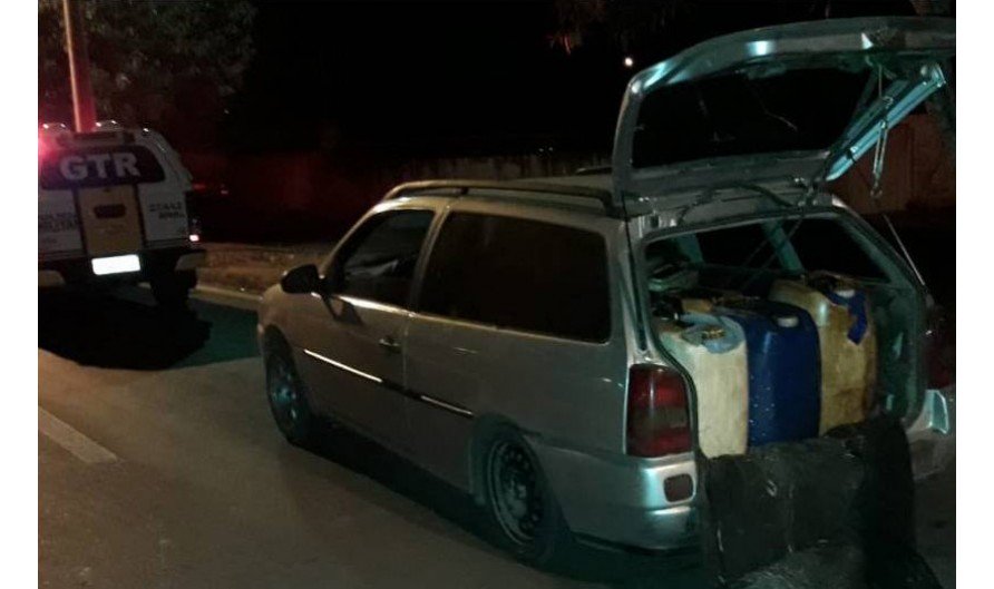 Suspeito de furtar 450 litros de óleo diesel em fazenda é preso pela Polícia Militar Rodoviária